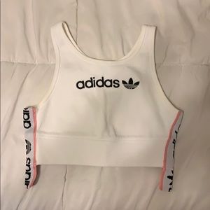 adidas ribbed bra top